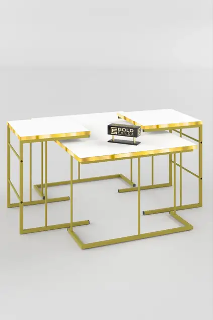 Solo Gold Centre Couchtisch Zigon Couchtisch-Set