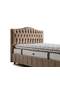 MD Elegance 160x200 Double Bed, Base, Headboard Set GM106