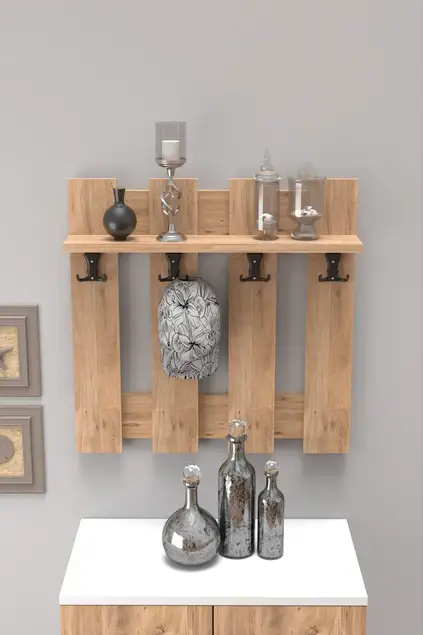 Fence Wall Hanging Coat Rack