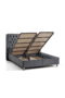 MD Zenith 180x200 Letto Matrimoniale, Base, Testata Set GM114