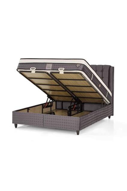 MD Prime 180x200 Double Bed, Base, Headboard Set GM165 MD Prime 180x200 Double Bed, Base, Headboard Set GM165