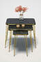 Nesting Table Square Double Gold Bendir Wire