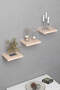3-Piece Square Wall Shelf