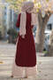 Hayat Tunic Burgundy