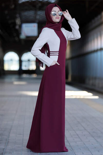 Harmony Dress Burgundy