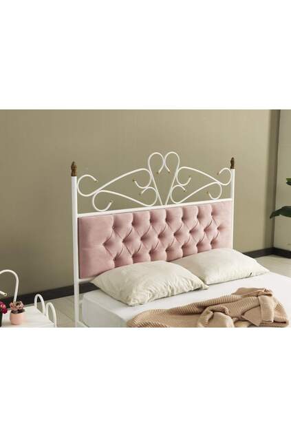 Pedesa Metal Bed Frame 140x200 ARM062 Pink