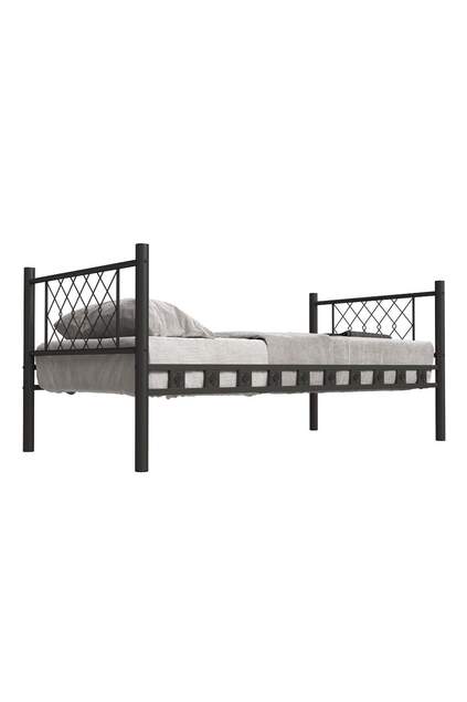 Metis Metal Bed Frame 90x200 ARM165 Black