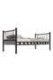Metis Metal Bed Frame 90x200 ARM165 Black