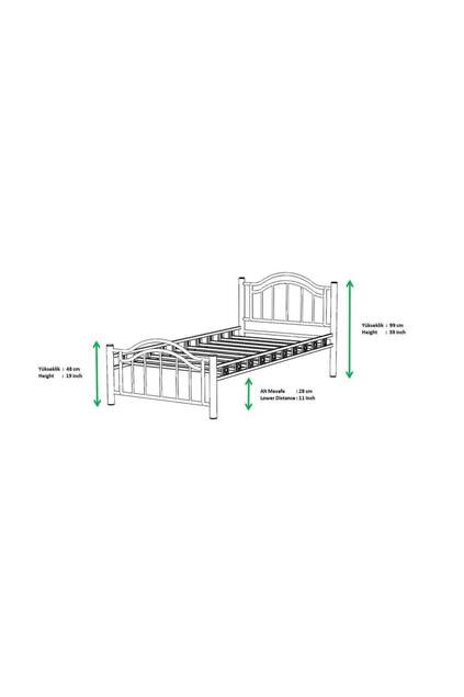 Belinay Metallbett 90x190 ARM129