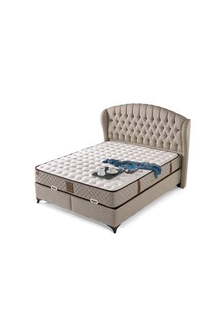 MD Merlin 180x200 Çift Kişilik Yatak, Baza, Başlık Seti GM169