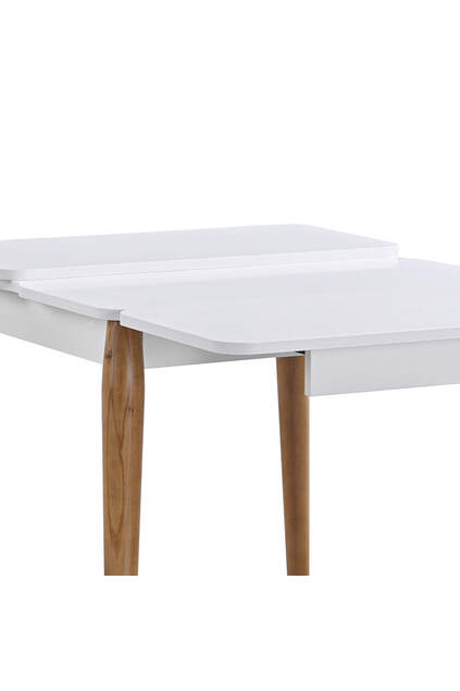 Tesla Weißer Tisch & Stuhl Set FRL1040