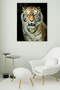 Tiger Glass Painting Tiger Glass Painting