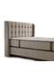 MD Panama 150x200 Double Bed, Base, Headboard Set GM112