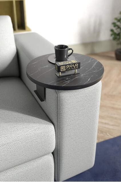 Decorative Side Table Round