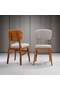 Magnolie  Nussbaum Tisch & Magnolie Nussbaum Stuhl Set HDR1237