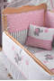 Natural Mother's Side Crib Pink