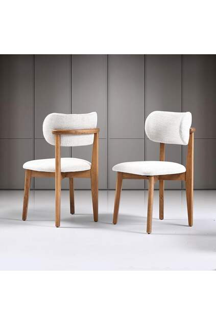 Begum Nature Round Table & Atlas Walnut Chair Set HDR1207 Begum Nature Round Table & Atlas Walnut Chair Set HDR1207