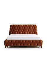 MD Sultan 160x200 Double Bed, Base, Headboard Set GM101