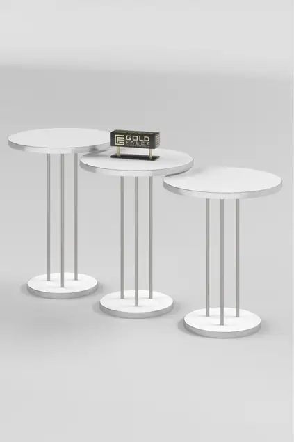 Silver Terra Zigon Coffee Table Silver Terra Zigon Coffee Table