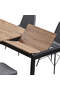 Sementa Walnut Table And Chair Set FRL1031
