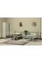 Letto a Castello in Metallo 90x190 ARM033 Grigio
