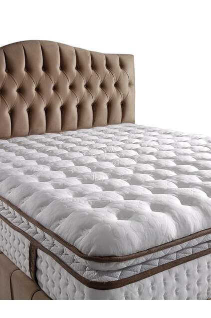 MD Elegance 160x200 Double Bed, Base, Headboard Set GM106