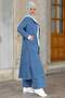 Saphir-Doppel-Jeans-Set
