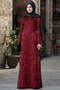 Esin Dress Burgundy