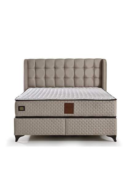 MD Panama 150x200 Double Bed, Base, Headboard Set GM112