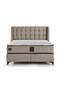 MD Panama 150x200 Double Bed, Base, Headboard Set GM112