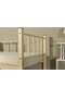 Yurt Metal Ranza 90x200 ARM034 Krem