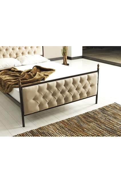 Pedesa Metal Bed Frame 140x190 ARM061 Brown