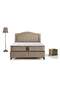 MD Royal 160x200 Double Bed, Base, Headboard Set GM119