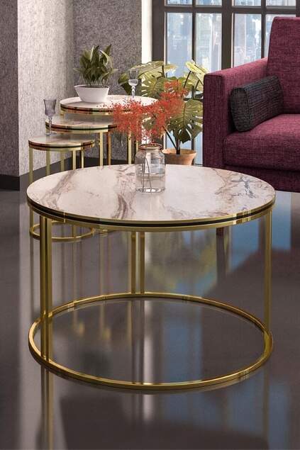 4'lü Çift Altın C Lux Set