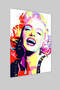 Marilyn Monroe Glass Painting Marilyn Monroe Glass Painting