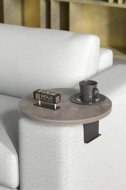 Decorative Side Table Round