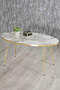 Center Table Ellipse Gold Efes Wire