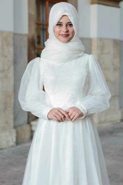 Mohn Abendkleid