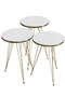 Nesting Table Double Gold Efes Wire