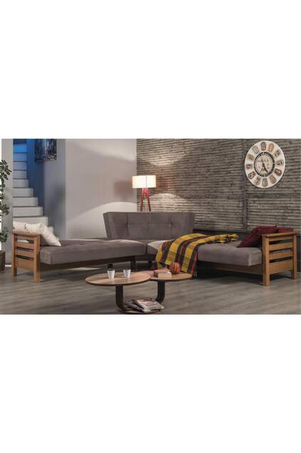 MD Royal 2 Scandinavian Corner Sofa Set MDN104