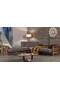 MD Royal 2 Scandinavian Corner Sofa Set MDN104