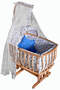 Natural Wood  Prestij Basket Crib