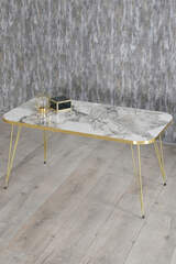 Center Table Kr Gold Efes Wire