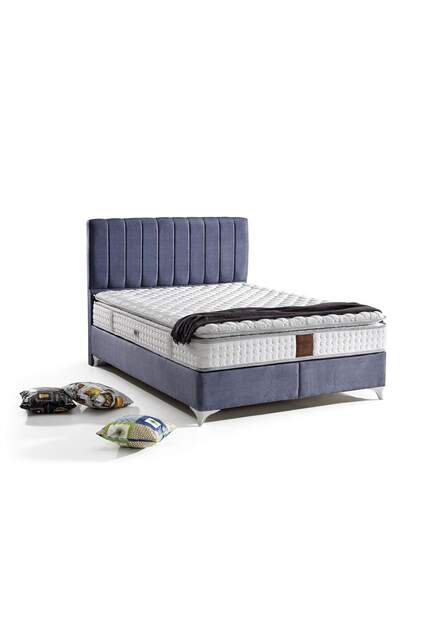 MD Focus 180x200 Double Bed, Base, Headboard Set GM117