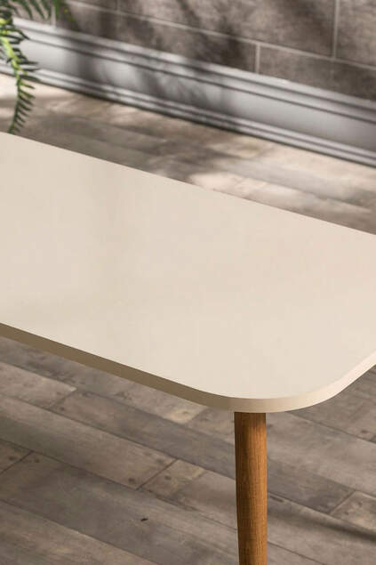 Zigon Sehpa Ve Orta Sehpa Set Ahşap Kr Torna Krem Zigon Sehpa Ve Orta Sehpa Set Ahşap Kr Torna Krem