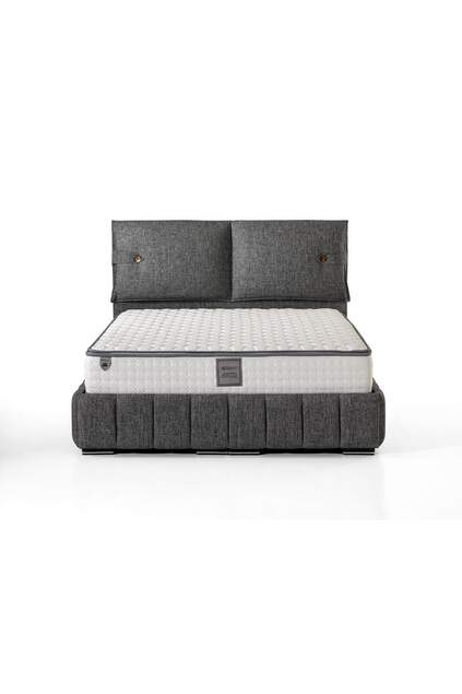 MD Prag 150x200 Doppelbett, Bettgestell, Kopfteil-Set GM163