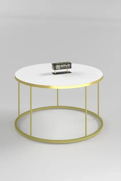 Couchtisch und Zigon Couchtisch Terra Set Gold Couchtisch und Zigon Couchtisch Terra Set Gold