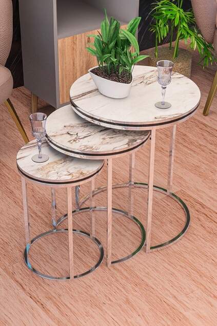 4'lü Çift Gümüş C Lux Set 4'lü Çift Gümüş C Lux Set