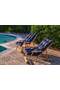 Engel Sonnenliege Couchtisch-Set aus Holz ROY008