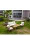 Gardenya Wooden Seating Group ROY011